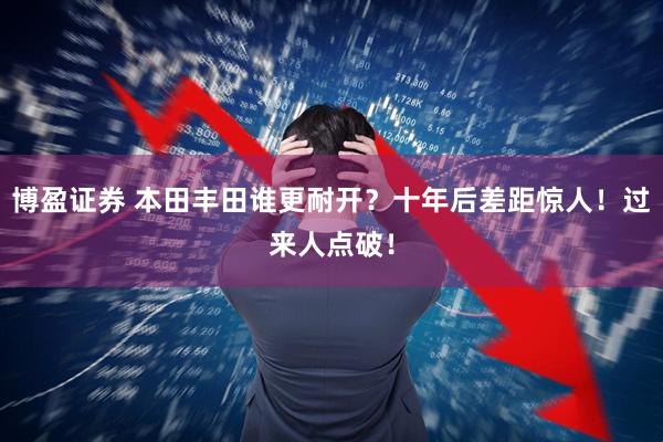 博盈证券 本田丰田谁更耐开？十年后差距惊人！过来人点破！